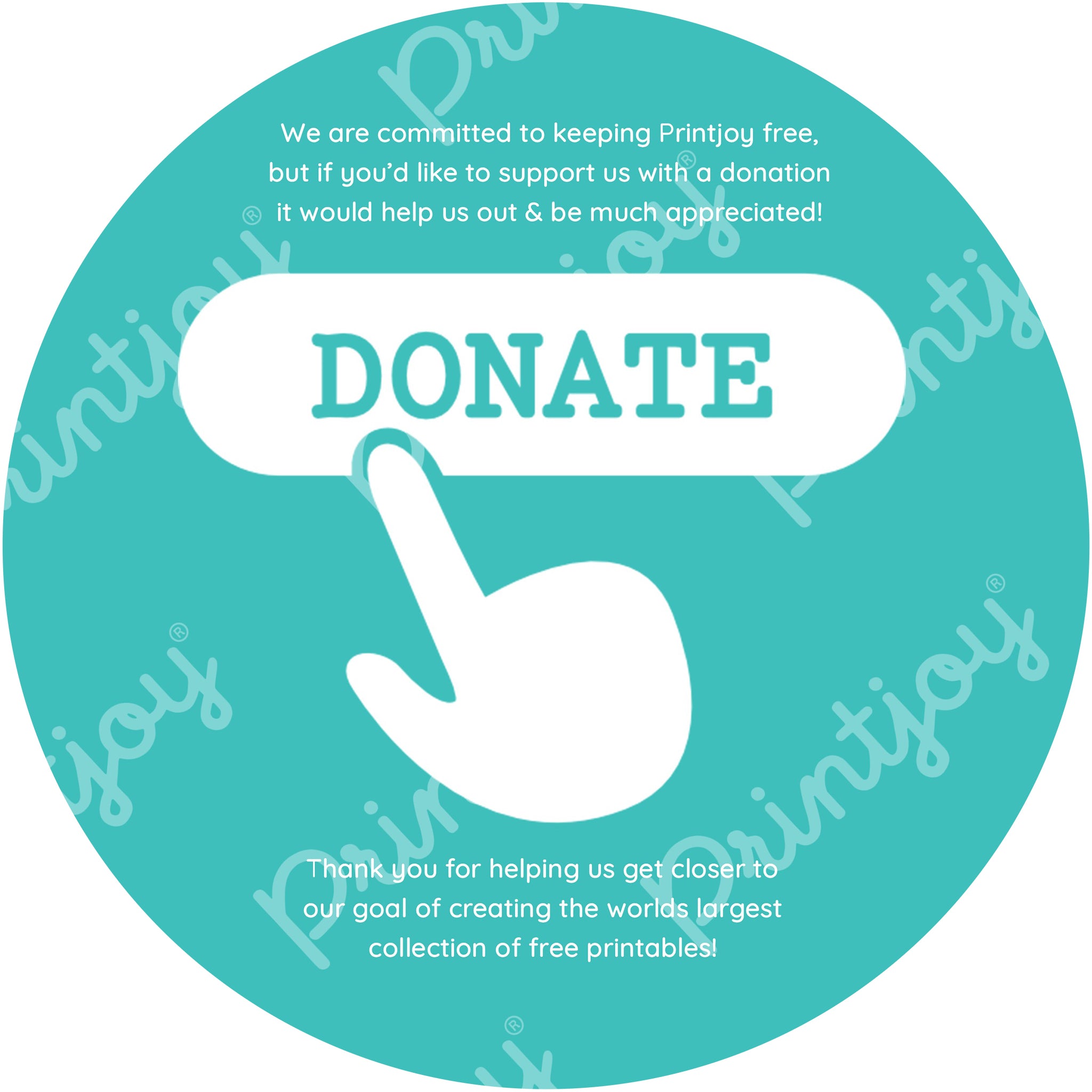 Support Our Designers - Printjoy