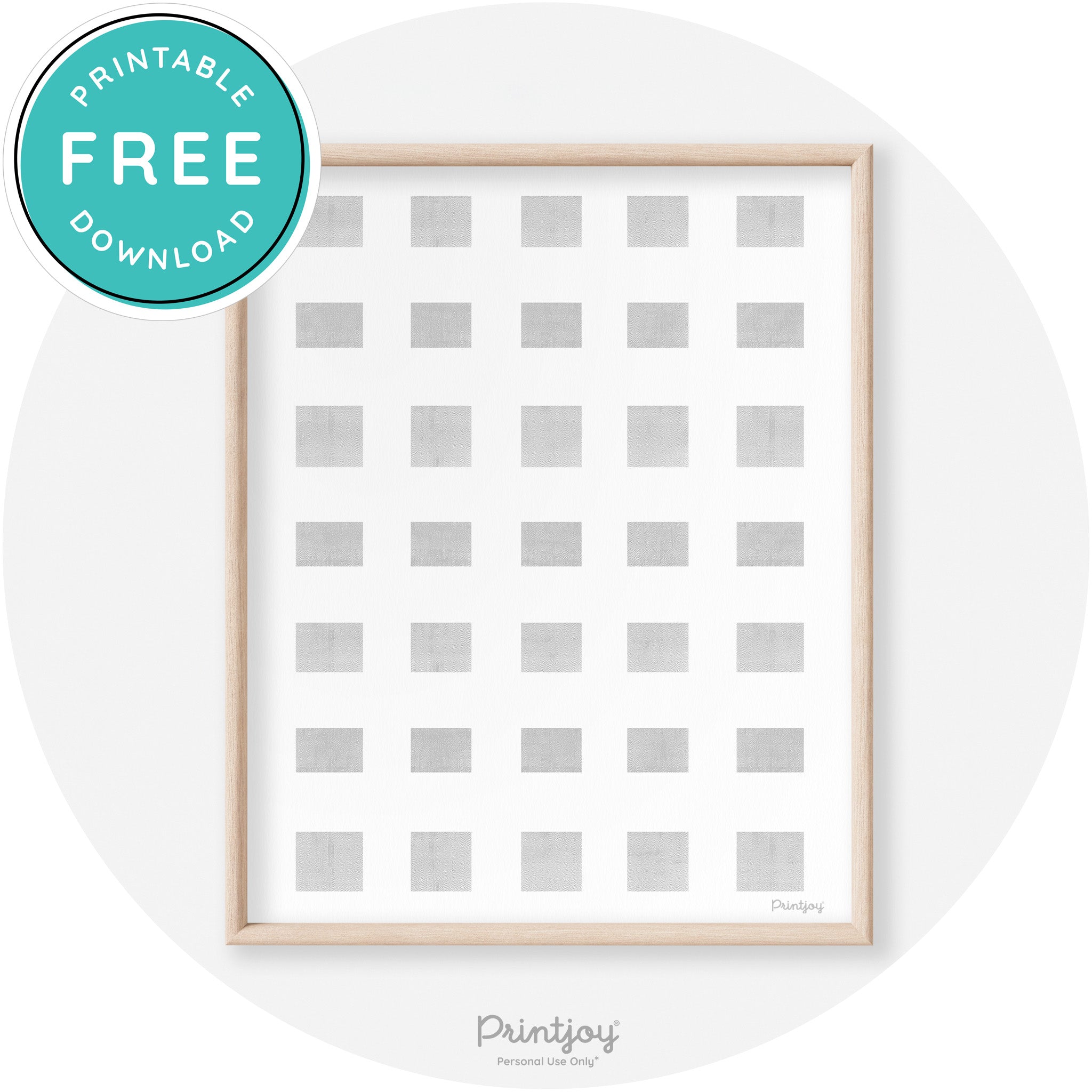 Fall Plaid Neutral Watercolor Modern Transitional Wall Art Free Printable