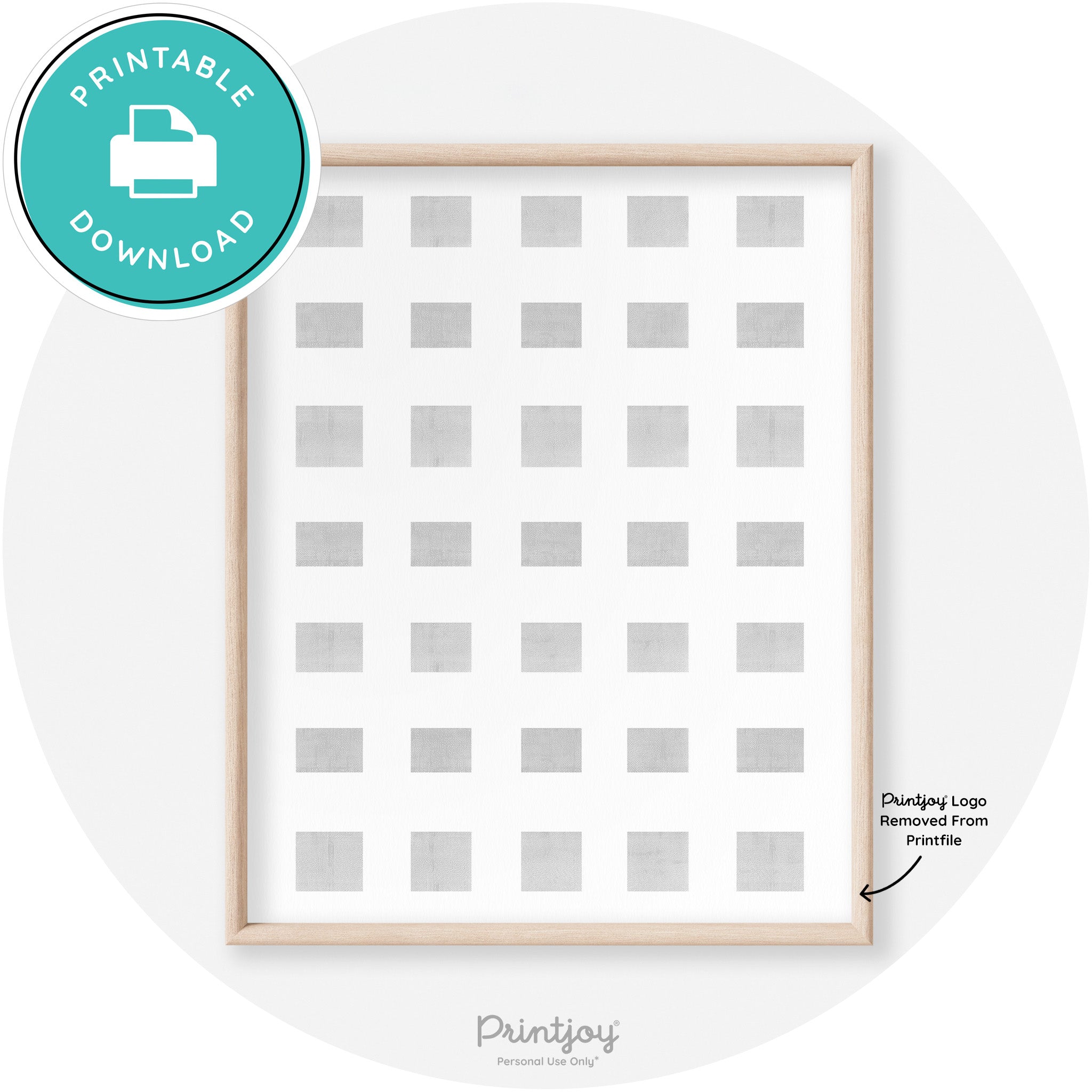 Fall Plaid Neutral Watercolor Modern Transitional Wall Art Free Printable