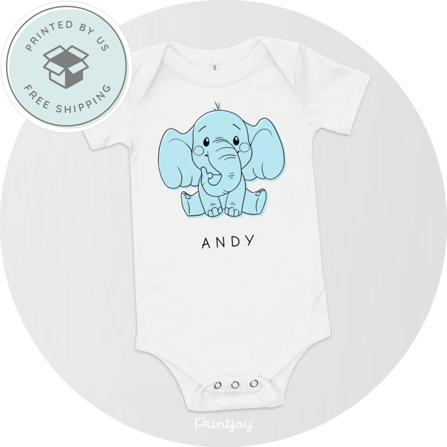 Baby short sleeve one piece - Printjoy