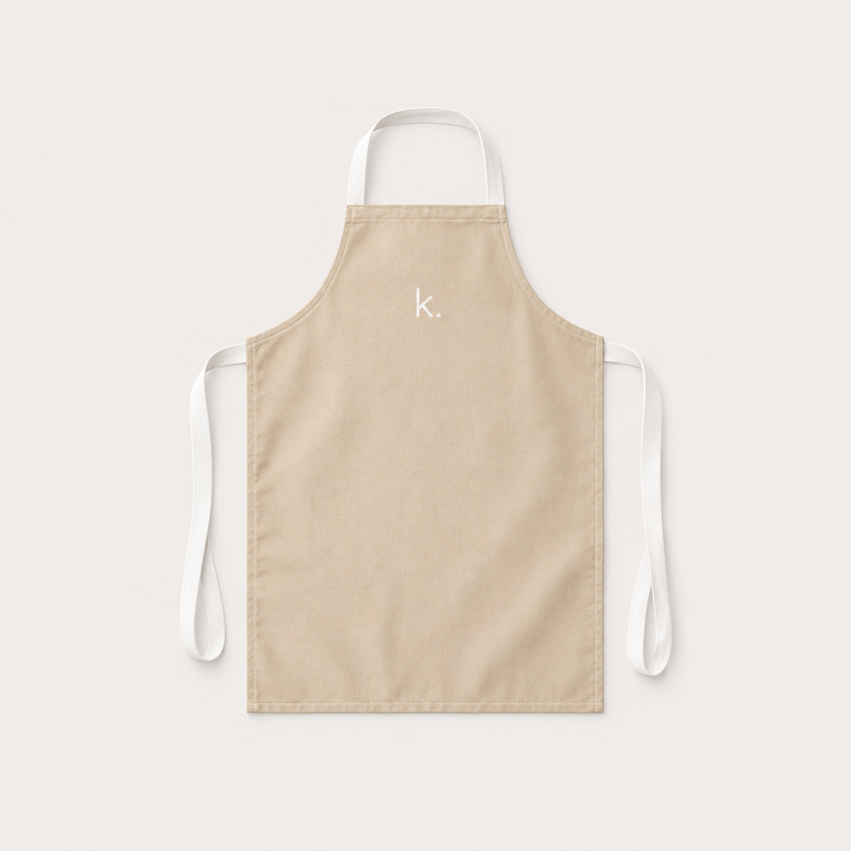 Minimal Personalized Monogram Womens Apron