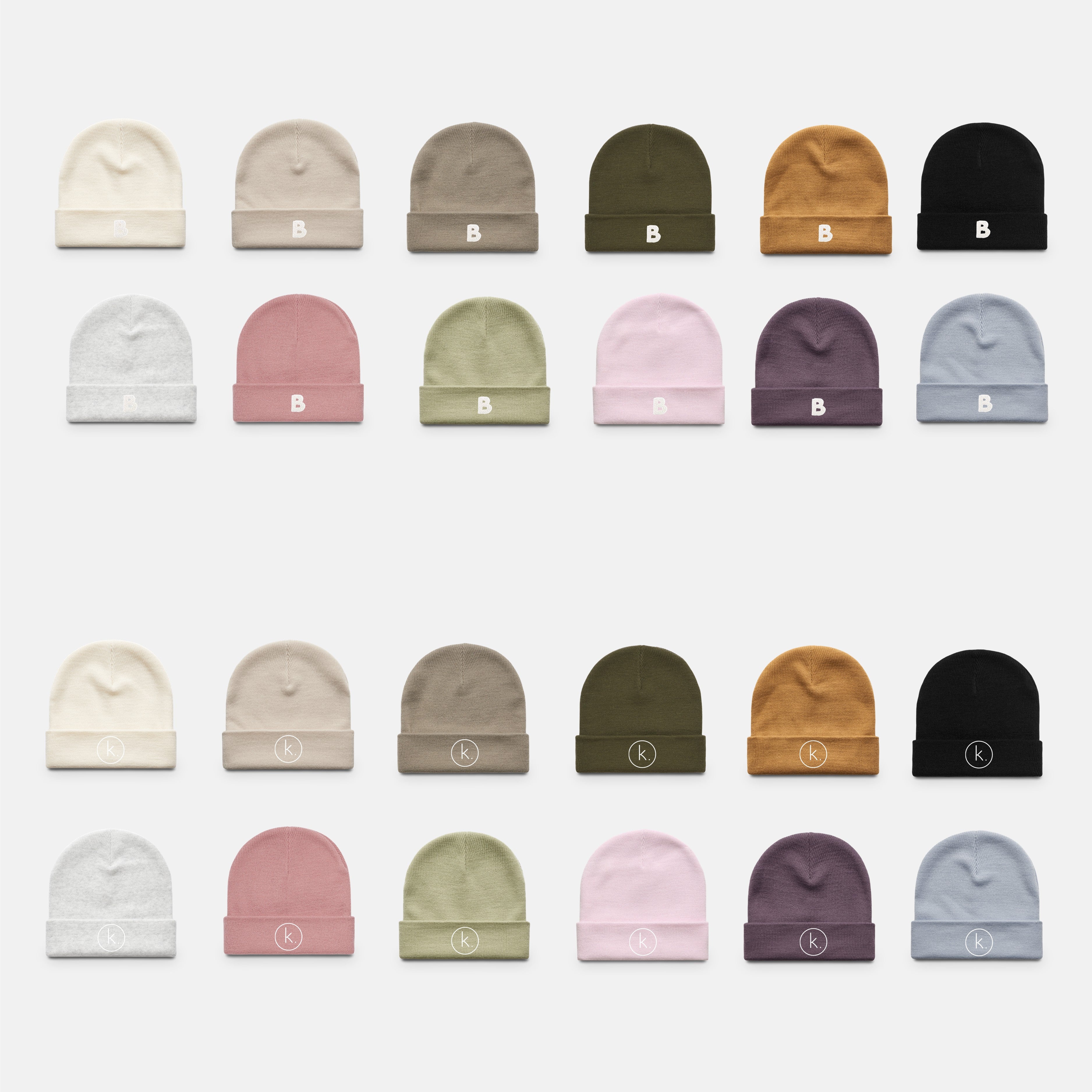 Personalized Embroidered Women's Circle Knit Beanie