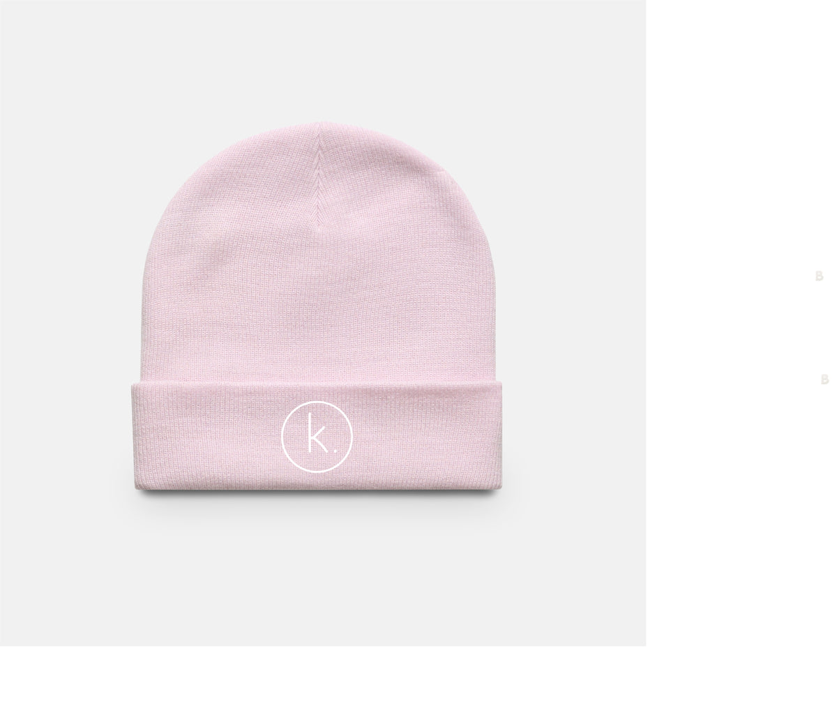 Personalized Embroidered Women's Knit Beanie