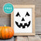 Free Printable Jack O Lantern Pumpkin Face Halloween Wall Art Decor Download - Printjoy