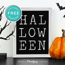 Free Printable Halloween Modern Wall Art Decor Download - Printjoy