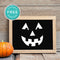 Free Printable Jack O Lantern Pumpkin Face Halloween Wall Art Decor Download - Printjoy