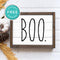 Free Printable Boo Modern Farmhouse Halloween Wall Art Decor Download - Printjoy