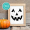 Free Printable Jack O Lantern Pumpkin Face Halloween Wall Art Decor Download - Printjoy