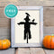 Free Printable Scarecrow Halloween Wall Art Decor Download - Printjoy