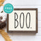 Free Printable Boo Modern Farmhouse Halloween Wall Art Decor Download - Printjoy