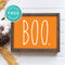 Free Printable Boo Modern Farmhouse Halloween Wall Art Decor Download - Printjoy