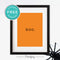 Free Printable Mini Boo Halloween Wall Art Decor Download - Printjoy