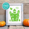 Free Printable Spooky Haunted House Halloween Wall Art Decor Download - Printjoy