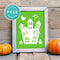 Free Printable Spooky Haunted House Halloween Wall Art Decor Download - Printjoy