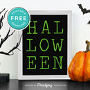 Free Printable Halloween Modern Wall Art Decor Download - Printjoy