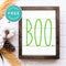 Free Printable Boo Modern Farmhouse Halloween Wall Art Decor Download - Printjoy