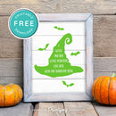 Free Printable Fun Family Halloween Wall Art Decor Download - Printjoy