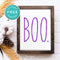 Free Printable Boo Modern Farmhouse Halloween Wall Art Decor Download - Printjoy