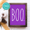 Free Printable Boo Modern Farmhouse Halloween Wall Art Decor Download - Printjoy