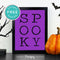 Free Printable Spooky Modern Halloween Wall Art Decor Download - Printjoy