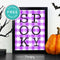 Free Printable Spooky Modern Halloween Wall Art Decor Download - Printjoy