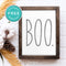 Free Printable Boo Modern Farmhouse Halloween Wall Art Decor Download - Printjoy