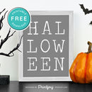 Free Printable Halloween Modern Wall Art Decor Download - Printjoy